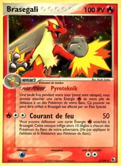 Braségali (EX Rubis & Saphir #3/109)