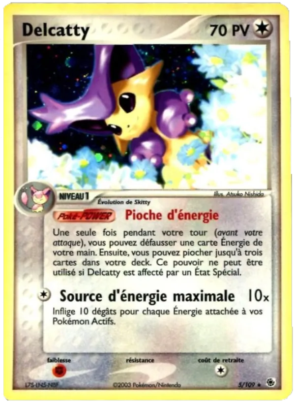 Delcatty (EX Rubis & Saphir #5/109)
