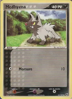 Medhyena (EX Rubis & Saphir #63/109)
