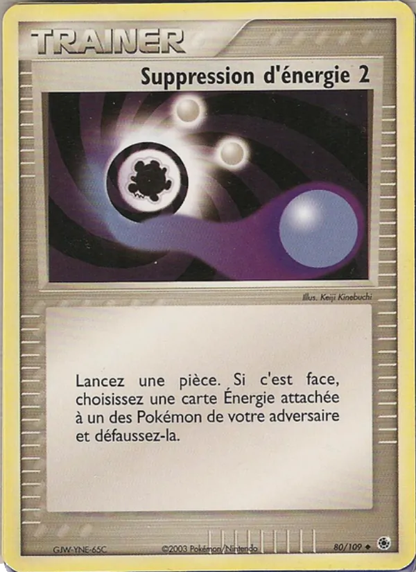 Suppression d'énergie 2 (EX Rubis & Saphir #80/109)
