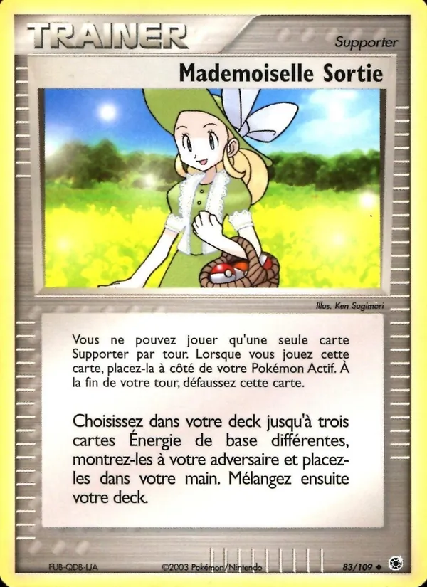 Mademoiselle Sortie (EX Rubis & Saphir #83/109)