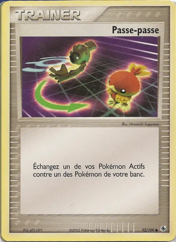 Passe-passe (EX Rubis & Saphir #92/109)