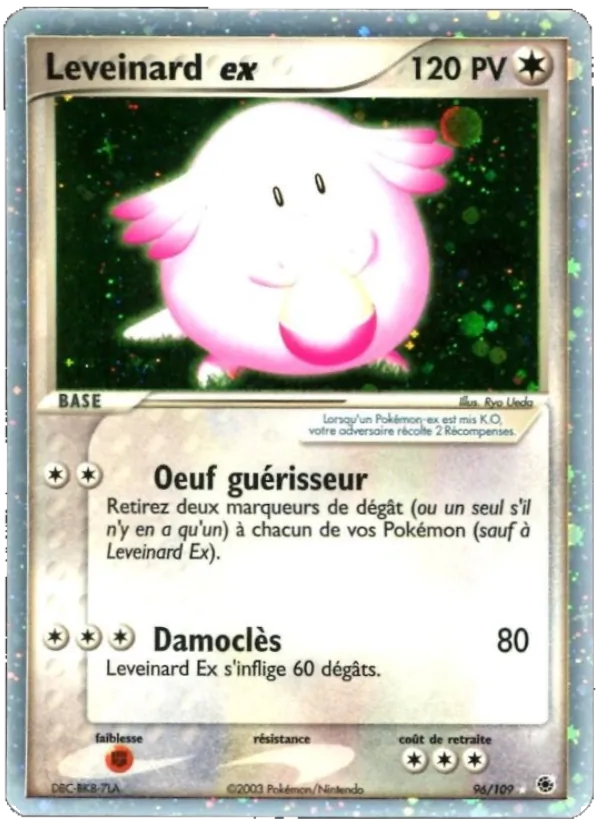 Leveinard ex (EX Rubis & Saphir #96/109)