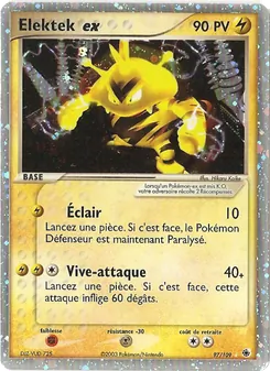 Elektek ex (EX Rubis & Saphir #97/109)