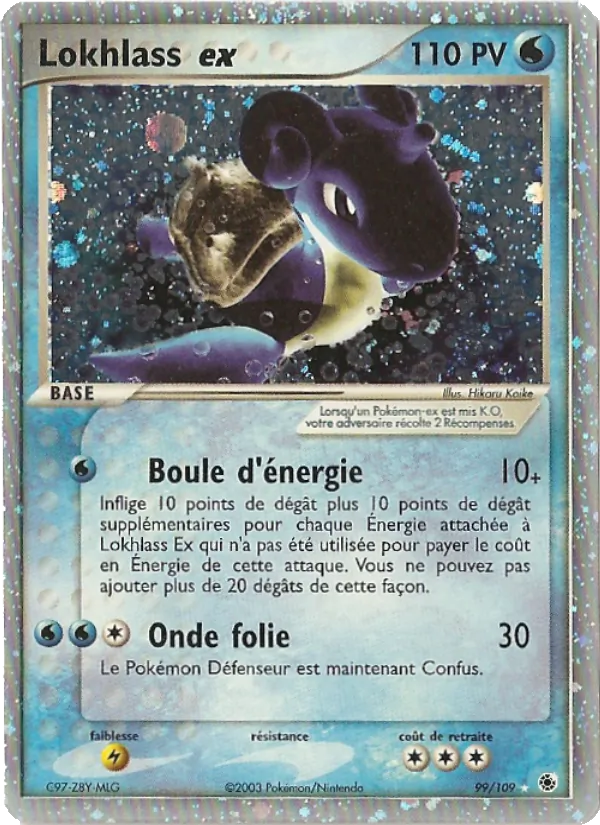 Lokhlass ex (EX Rubis & Saphir #99/109)