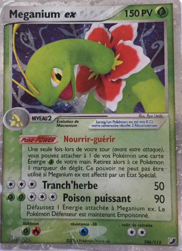 Meganium ex (EX Forces Cachées #106/115)