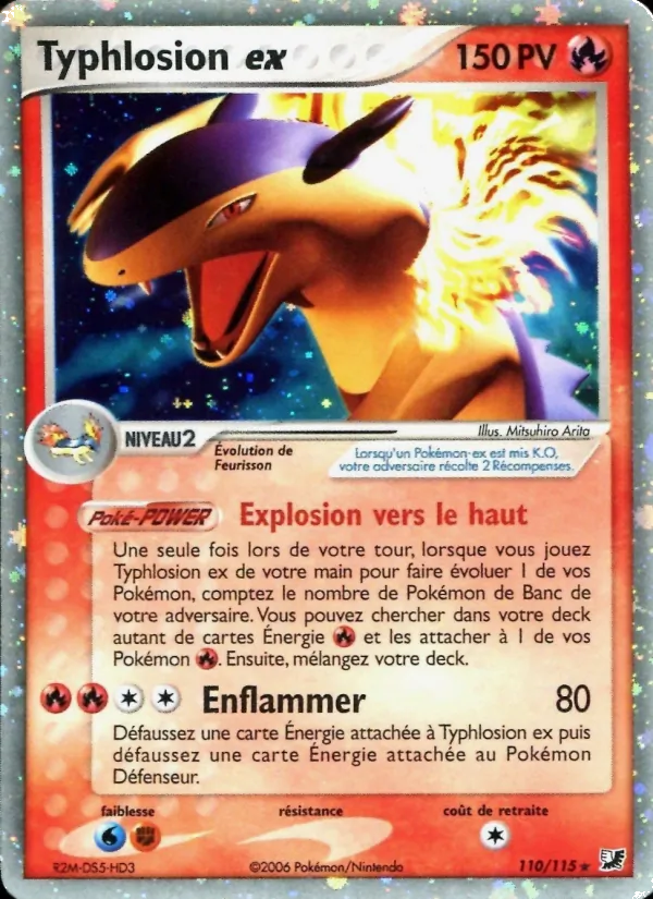 Typhlosion ex (EX Forces Cachées #110/115)