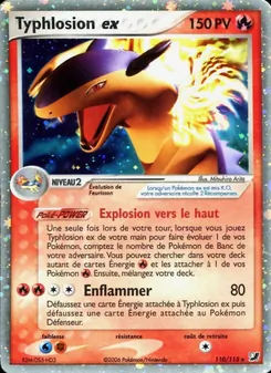 Typhlosion ex (EX Forces Cachées #110/115)