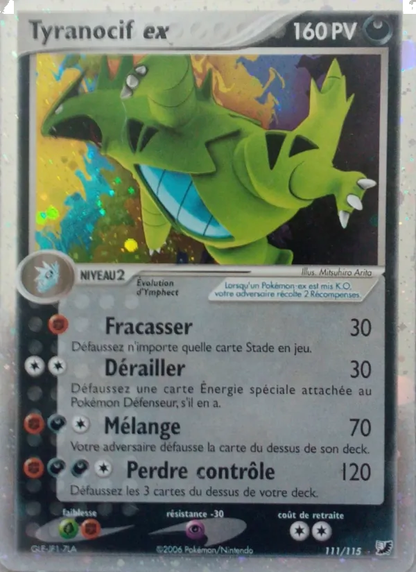 Tyranocif ex (EX Forces Cachées #111/115)