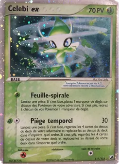Celebi ex (EX Forces Cachées #117/115)