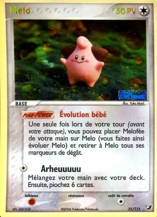 Mélo (EX Forces Cachées #21/115)