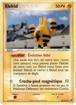 Élekid (EX Forces Cachées #23/115)