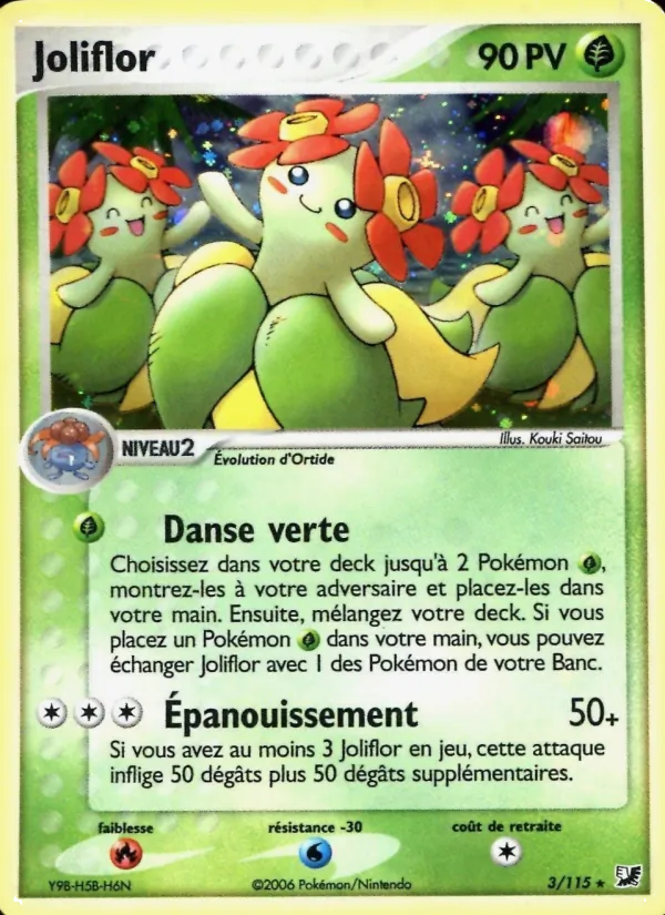Joliflor (EX Forces Cachées #3/115)