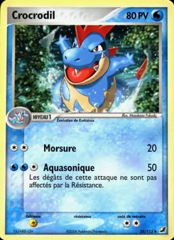 Crocrodil (EX Forces Cachées #38/115)