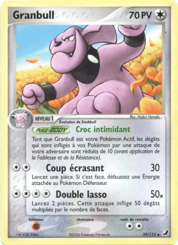 Granbull (EX Forces Cachées #39/115)