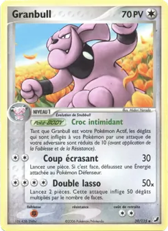 Granbull (EX Forces Cachées #39/115)