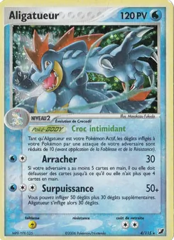 Aligatueur (EX Forces Cachées #4/115)