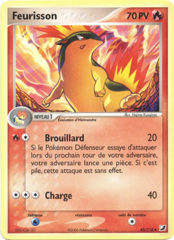 Feurisson (EX Forces Cachées #45/115)