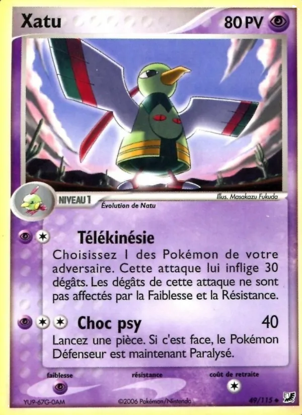 Xatu (EX Forces Cachées #49/115)