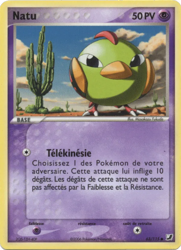 Natu (EX Forces Cachées #63/115)