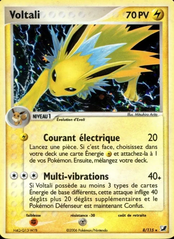 Voltali (EX Forces Cachées #8/115)