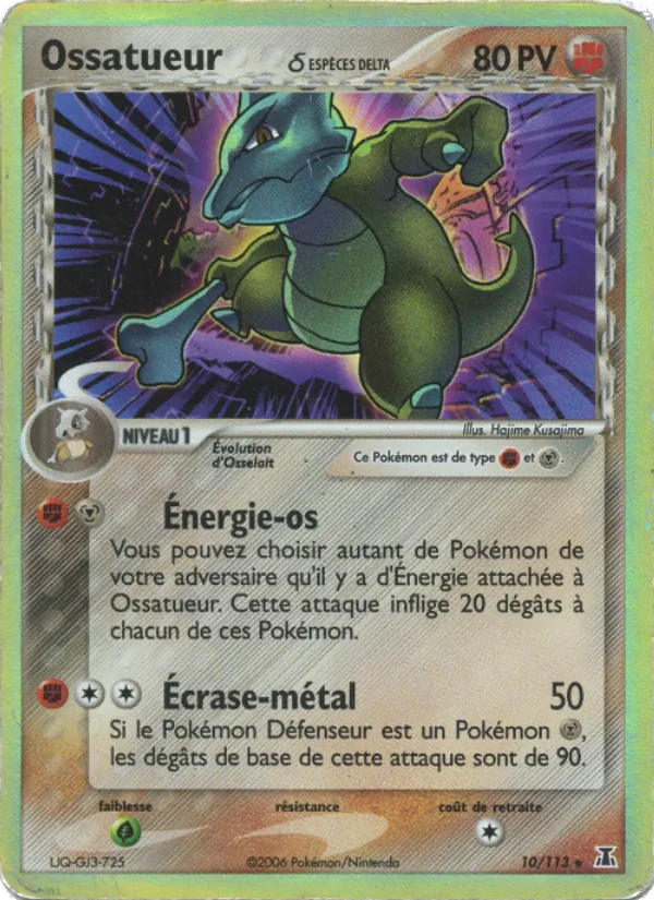 Ossatueur δ (EX Espèces Delta #10/113)
