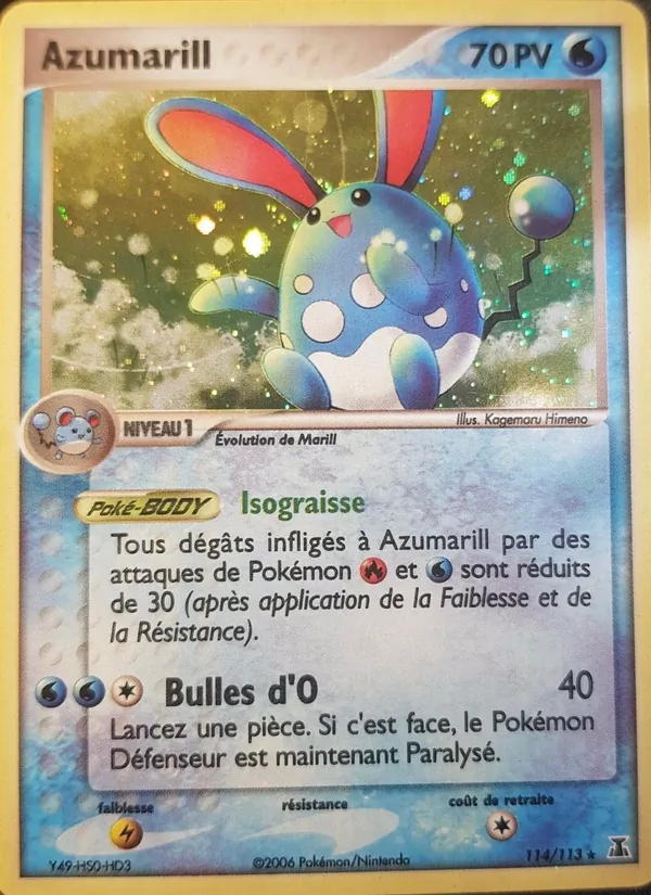 Azumarill (EX Espèces Delta #114/113)