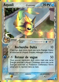 Aquali δ (EX Espèces Delta #18/113)