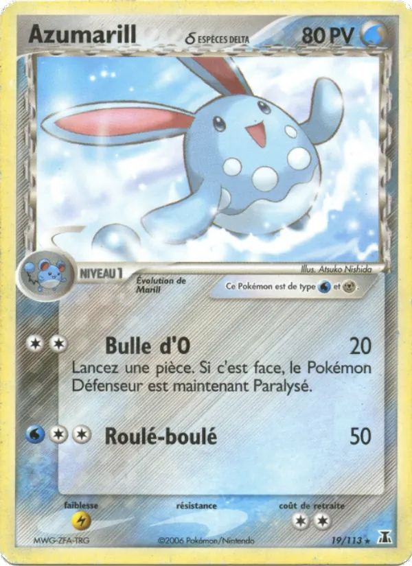 Azumarill δ (EX Espèces Delta #19/113)