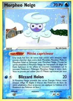 Morpheo Neige (EX Espèces Delta #29/113)