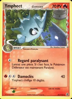 Ymphect δ (EX Espèces Delta #51/113)