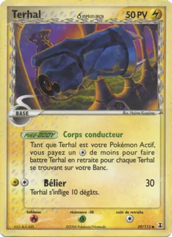 Terhal δ (EX Espèces Delta #59/113)