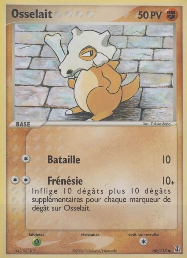 Osselait (EX Espèces Delta #60/113)