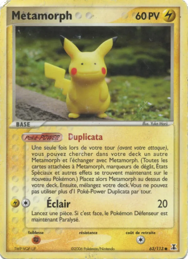 Métamorph (EX Espèces Delta #63/113)