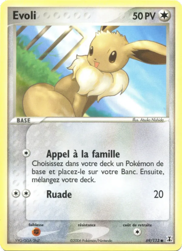 Evoli (EX Espèces Delta #69/113)