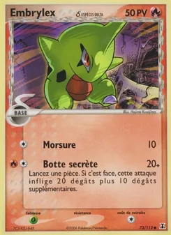 Embrylex δ (EX Espèces Delta #73/113)