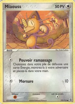 Miaouss (EX Espèces Delta #77/113)