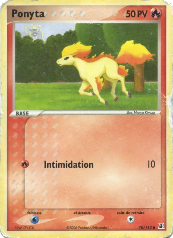 Ponyta (EX Espèces Delta #78/113)