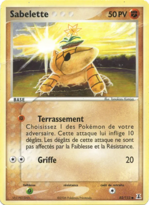Sabelette (EX Espèces Delta #82/113)