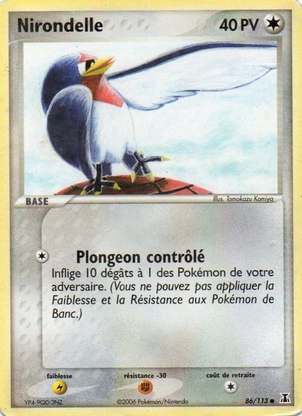 Nirondelle (EX Espèces Delta #86/113)