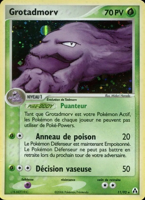 Grotadmorv (EX Créateurs de légendes #11/92)