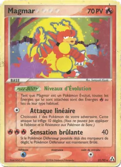 Magmar (EX Créateurs de légendes #21/92)