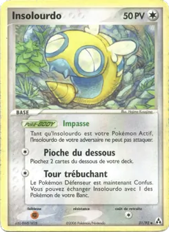 Insolourdo (EX Créateurs de légendes #31/92)