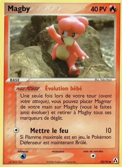 Magby (EX Créateurs de légendes #58/92)