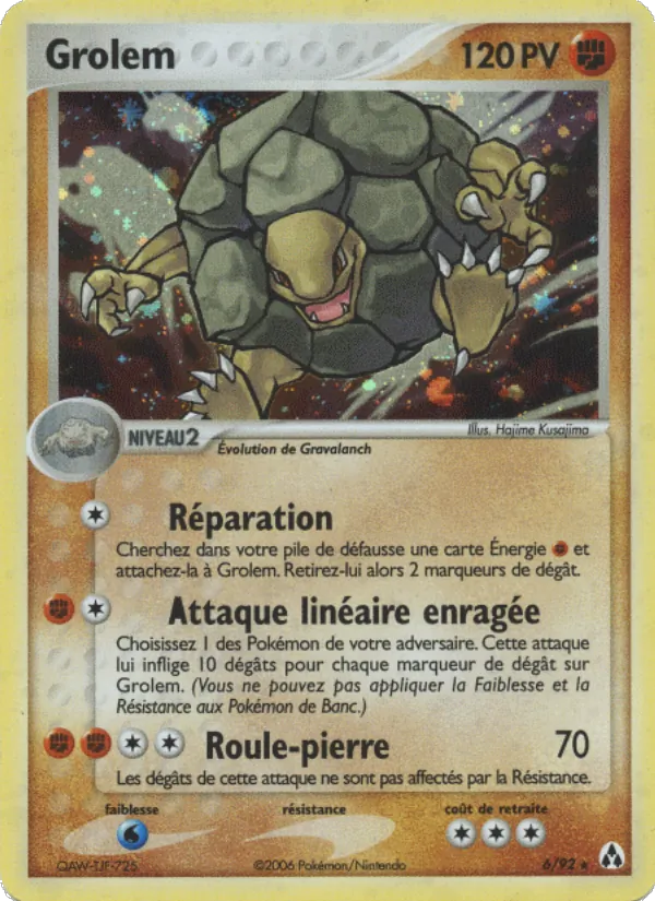 Grolem (EX Créateurs de légendes #6/92)