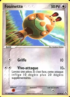 Fouinette (EX Créateurs de légendes #62/92)