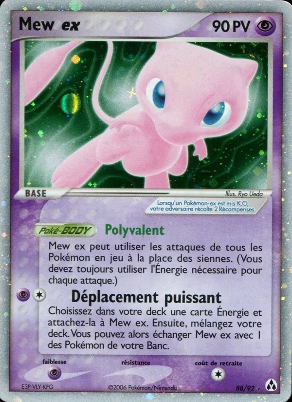 Mew ex (EX Créateurs de légendes #88/92)