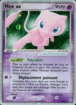Mew ex (EX Créateurs de légendes #88/92)