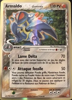 Armaldo δ (EX Fantômes Holon #1/110)