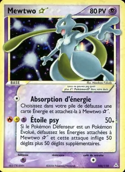 Mewtwo ☆ (EX Fantômes Holon #103/110)